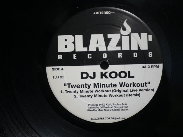 画像1: DJ KOOL / TWENTY MINUTE WORKOUT (1)