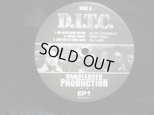 画像1: D.I.T.C. / UNRELEASED PRODUCTION 1994 EP1 (JPN) (1)