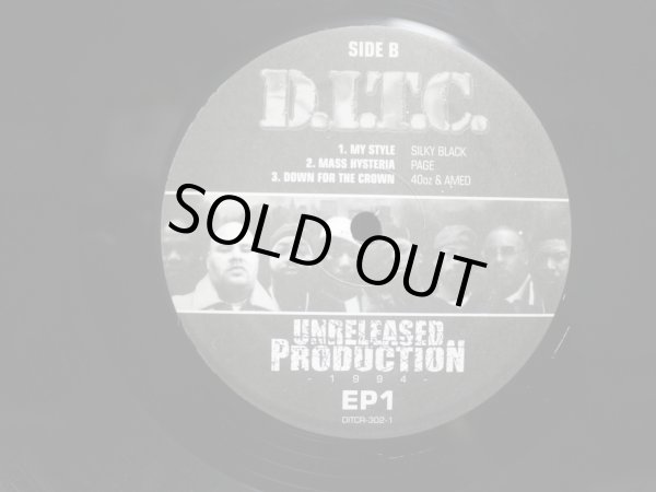 画像2: D.I.T.C. / UNRELEASED PRODUCTION 1994 EP1 (JPN) (2)