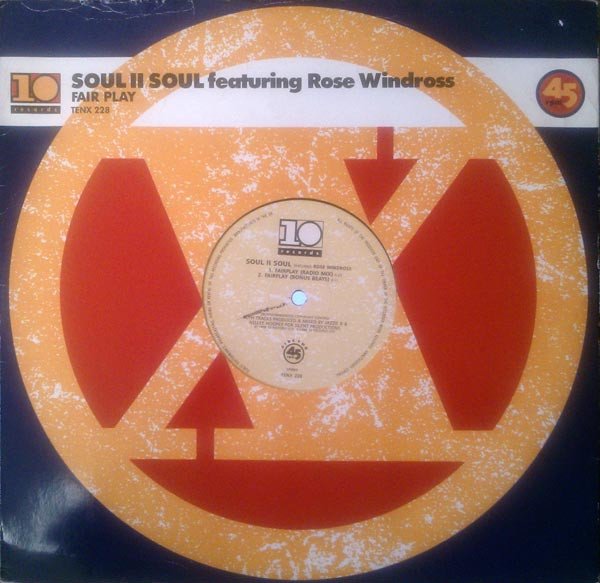 画像1: SOUL II SOUL FEATURING ROSE WINDROSS ‎/ FAIR PLAY (UK) (1)