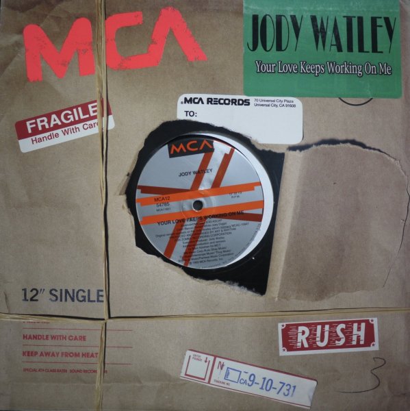 画像1: JODY WATLEY ‎/ YOUR LOVE KEEPS WORKING ON ME (1)