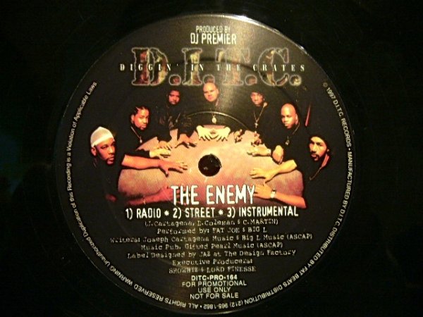 画像2: D.I.T.C. ‎/ INTERNATIONALLY KNOWN / THE ENEMY (¥1000) (2)