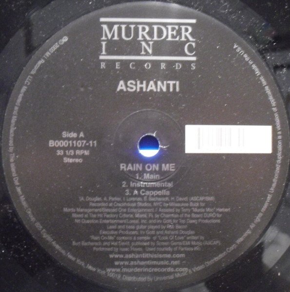 画像2: ASHANTI / RAIN ON ME (2)