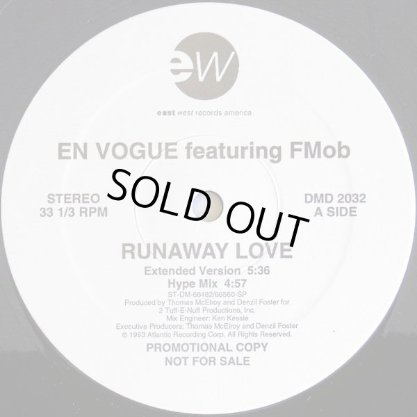 画像1: EN VOGUE Feat. FMOB / RUNAWAY LOVE (US-PROMO) (1)