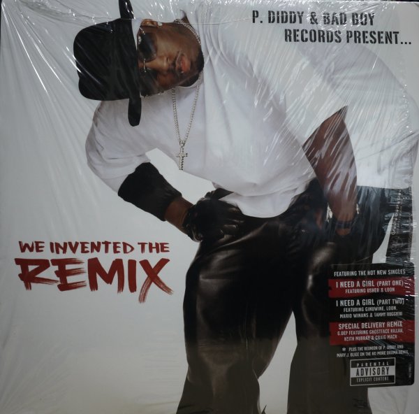 画像1: P. DIDDY & BAD BOY RECORDS PRESENT... WE INVENTED THE REMIX (2 X 12") (1)