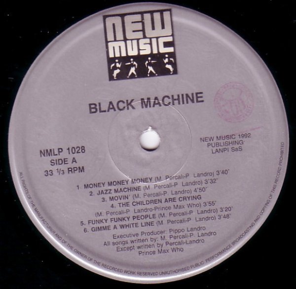 画像3: BLACK MACHINE / THE ALBUM (ITALY-LP) (3)