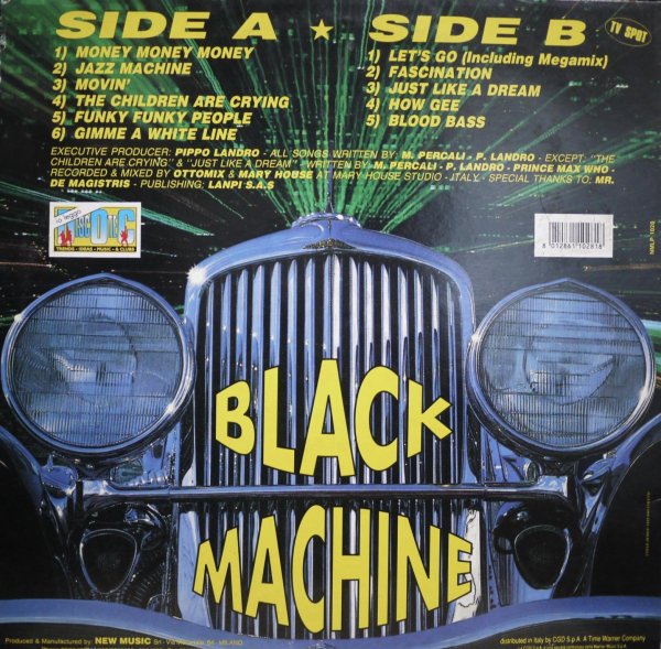 画像2: BLACK MACHINE / THE ALBUM (ITALY-LP) (2)
