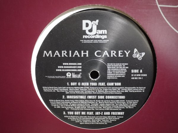 画像1: MARIAH CAREY / BOY (I NEED YOU) / IRRESISTIBLE / YOU GOT ME (1)