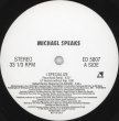 画像2: MICHAEL SPEAKS / I SPECIALIZE (US-PROMO) (2)