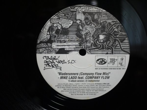 画像1: MIKE LADD FEAT. COMPANY FLOW /  BLADERUNNERS (COMPANY FLOW MIX) (1)