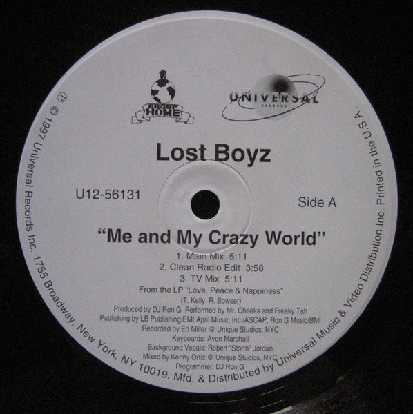 画像1: LOST BOYZ / ME AND MY CRAZY WORLD (1)