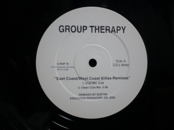 画像1: GROUP THERAPY / EAST COAST/WEST COAST KILLAS-REMIXES (1)