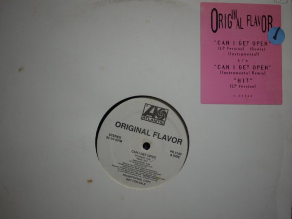 画像1: ORIGINAL FLAVOR / CAN I GET OPEN (US-PROMO) (1)