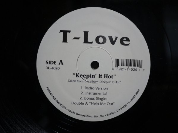 画像1: T-LOVE / KEEPIN' IT HOT (1)