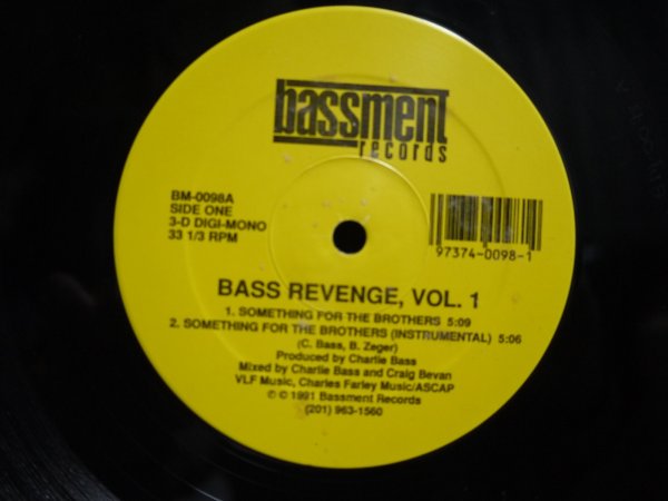 画像1: BASS REVENGE / BASS REVENGE, VOL. 1 (1)