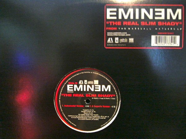 画像1: EMINEM / THE REAL SLIM SHADY (US) (¥1000) (1)