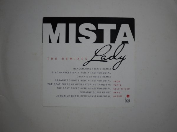 画像1: MISTA / LADY (THE REMIXES) (1)