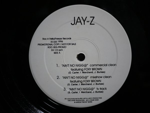 画像1: JAY-Z / AINT NO N!GG@ / DEAD PRESIDENTS (US-PROMO) (1)