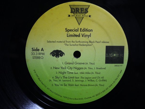 画像1: DRES THE BLACK SHEEP / SPECIAL EDITION LIMITED VINYL (1)