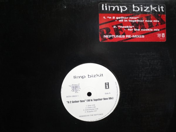 画像1: LIMP BIZKIT / N 2 GETHER NOW / NOOKIE (NEPTUNE REMIXES) (1)