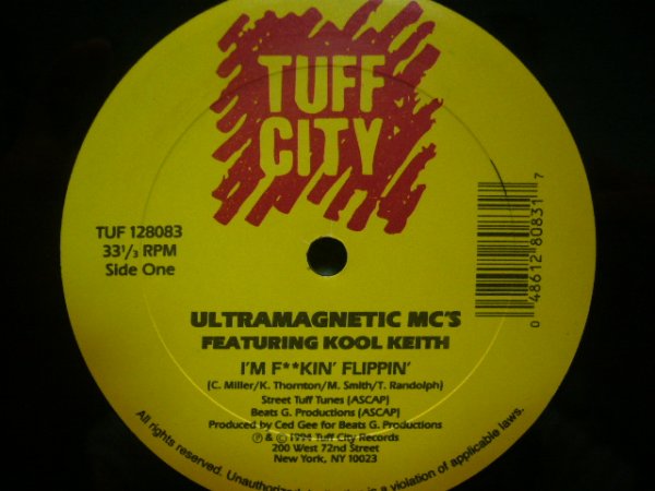 画像1: ULTRA MAGNETIC MC'S feat. KOOL KIETH / I'M FUCKIN' FLIPPIN (1)