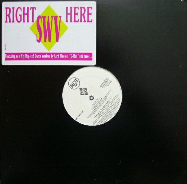 画像1: SWV / RIGHT  HERE (Lord Finesse Funkyman Remix) (1)