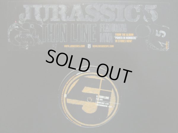 画像1: JURASSIC 5 / THIN LINE Feat, MYA (1)