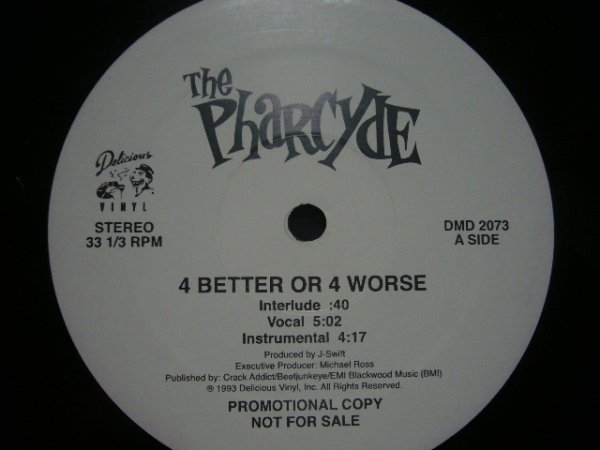 画像1: THE PHARCYDE / 4 BETTER OR 4 WORSE  (1)