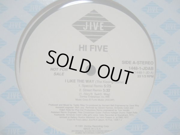 画像1: HI-FIVE / I LIKE THE WAY ( Special Remix Promo) (1)