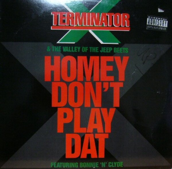 画像1: TERMINATOR X & THE VALLEY OF THE JEEP BEETS / HOMEY DON'T PLAY DAT (1)