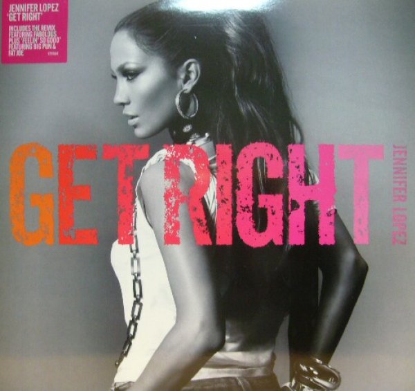 画像1: JENNIFER LOPEZ feat. FABOLOUS / GET RIGHT  (UK) (1)