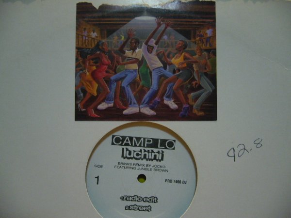 画像1: CAMP LO feat JUNGLE BROWN / LUCHINI (BRINKS REMIX) (1)