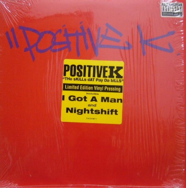 画像1: POSITIVE K / THE SKILLS DAT PAY DA BILLS  (US-LP) (1)