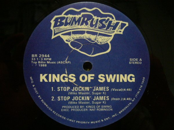 画像1: KINGS OF SWING / STOP JOCKIN' JAMES (1)