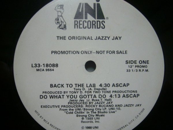 画像1: THE ORIGINAL JAZZY JAY / E.P. (PROMO) (1)