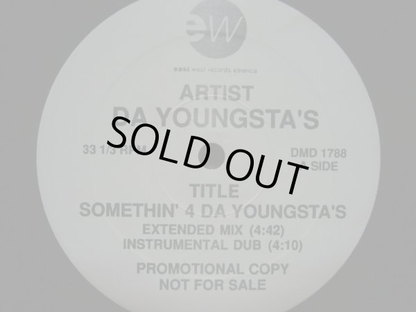 画像1: DA YOUNGSTA'S / SOMETHIN' 4 DA YOUNGSTA'S  (US-PROMO) (1)