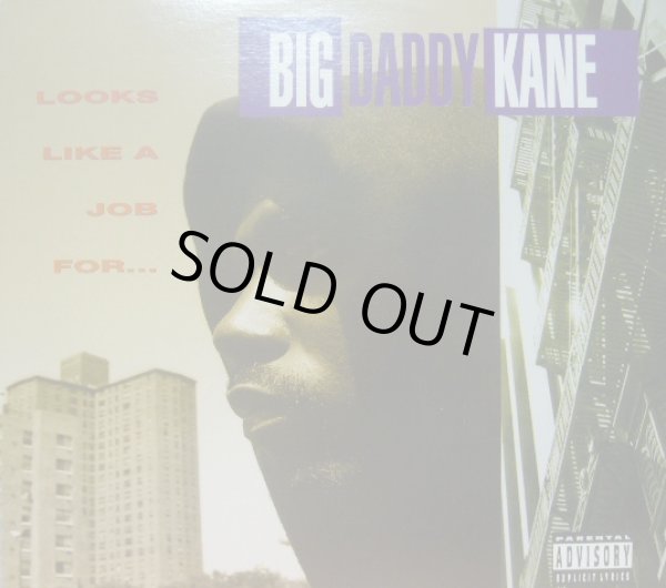 画像1: BIG DADDY KANE / LOOKS LIKE A JOB FOR...  (1)