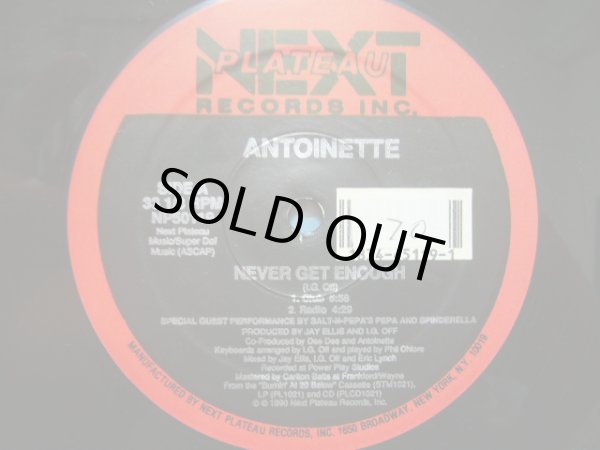 画像1: ANTOINETTE / NEVER GET ENOUGH  (¥500) (1)