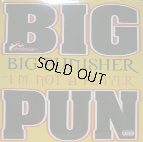 画像1: BIG PUN / I'M NOT A PLAYER  (1)