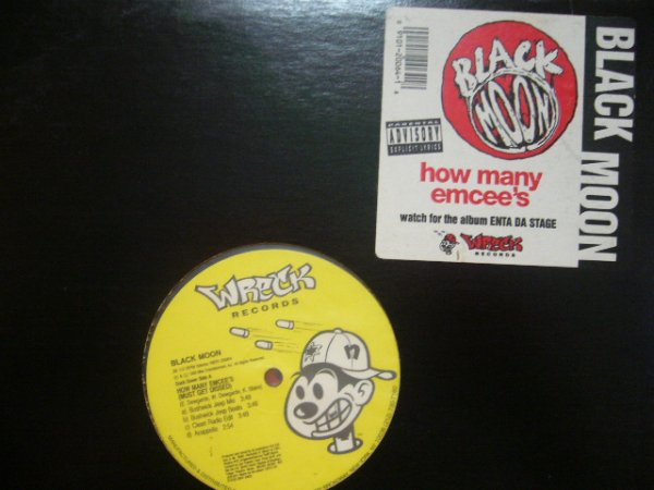 画像1: BLACK MOON / HOW MANY EMCEE'S (MUST GET DISSED) (1)