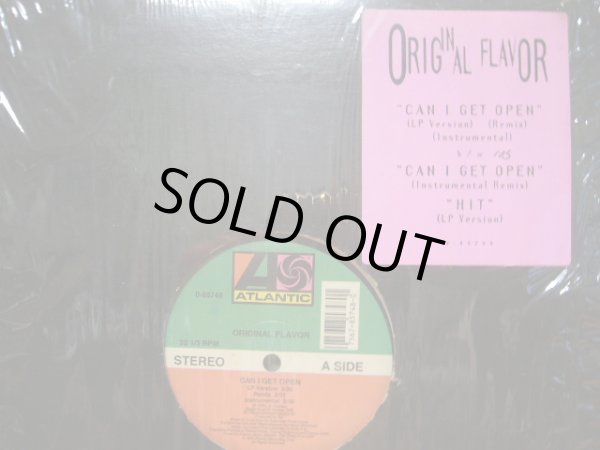 画像1: ORIGINAL FLAVOR / CAN I GET OPEN  (1)
