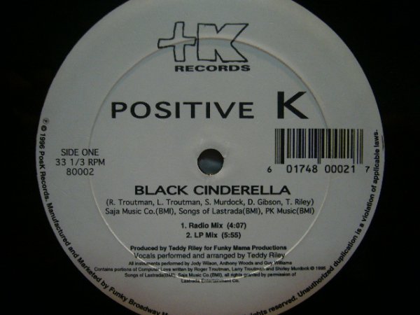 画像1: POSITIVE K / BLACK CINDERELLA (1)