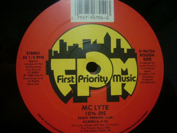 画像1: MC LYTE / 10% DIS / KICKIN' 4 BROOKLYN  (1)