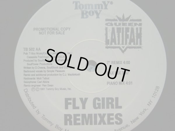 画像1: QUEEN LATIFAH / FLY GIRL REMIXES (1)