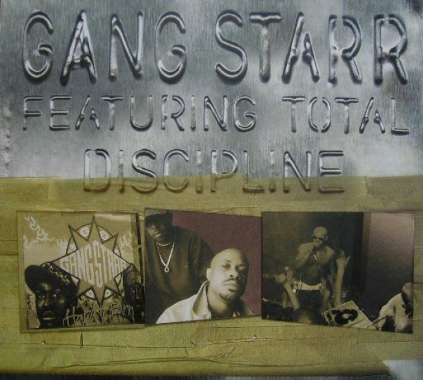 画像1: GANG STARR feat TOTAL / DISCIPLINE/JUST TO GET A REP (1)