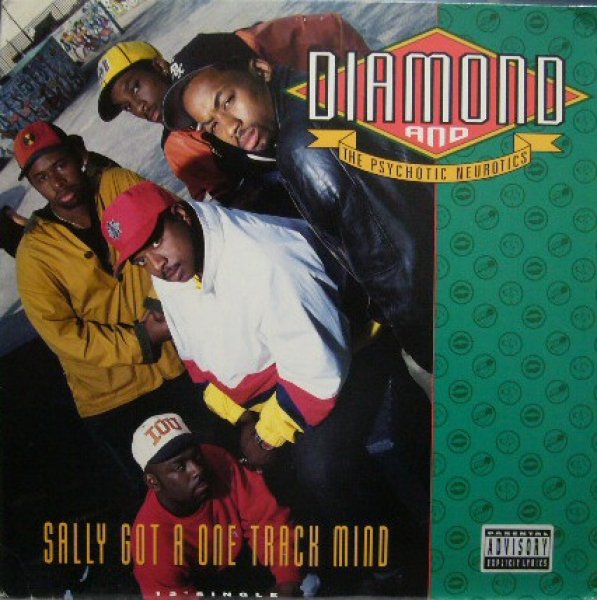 画像1: DIAMOND AND THE PSYCHOTIC NEUROTICS / SALLY GOT A ONE TRACK MIND  (1)