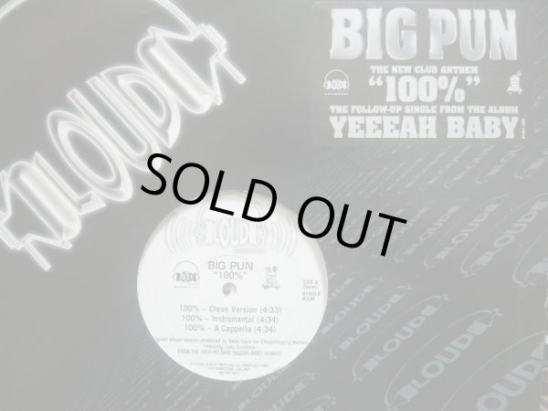 画像1: BIG PUN / 100% (US-PROMO) (1)