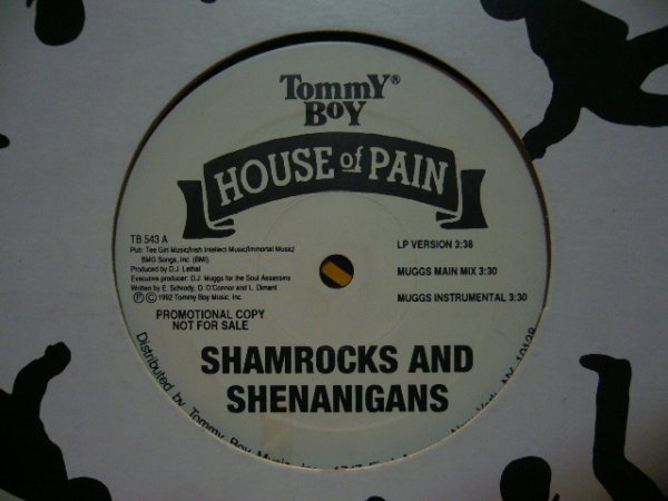 画像1: HOUSE OF PAIN / SHAMROCKS AND SHENANIGANS  (US-PROMO) (1)