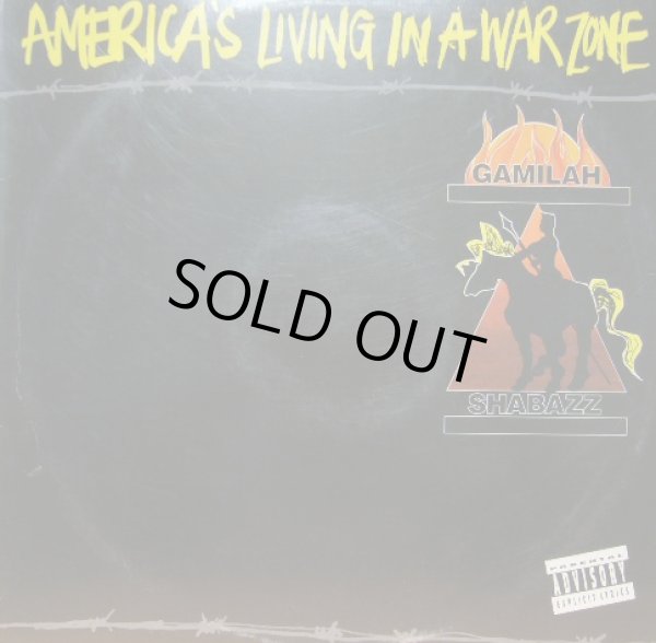 画像1: GAMILAH SHABAZZ / AMERICA'S LIVING IN A WAR ZONE (1)