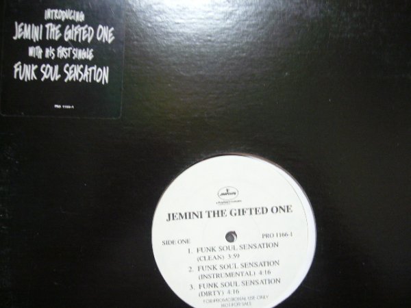 画像1: JEMINI THE GIFTED ONE / FUNK SOUL SENSATION (1)